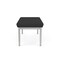 Lesro Lenox Steel 2 Seat Bench, Graphite (Grey) Seat, Graphite Back, 45 W 21 L 18.5 H LS2001 - alternate 2